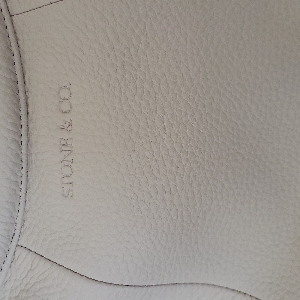Stone & Co. Cream Leather Shoulder Bag - Picture 2 of 11